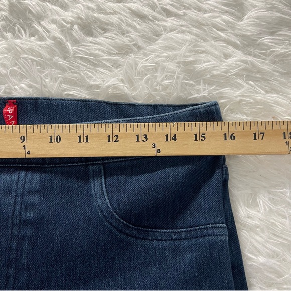 SPANX Jeggings Womens Size Large Pull On Elastic Waist Stretch Back pockets - Picture 4 of 8